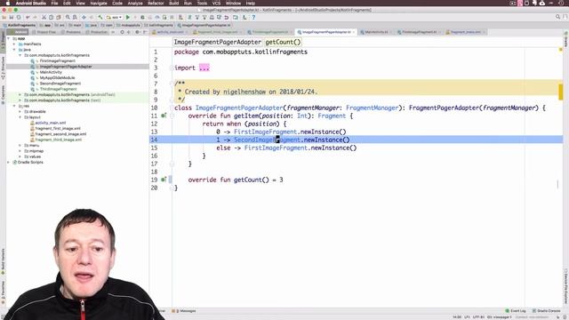 Kotlin BottomNagivationView Android development tutorial смотреть онлайн