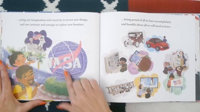 What Does It Mean To Be American | USA for Kids | Kids Book Read Aloud смотреть онлайн