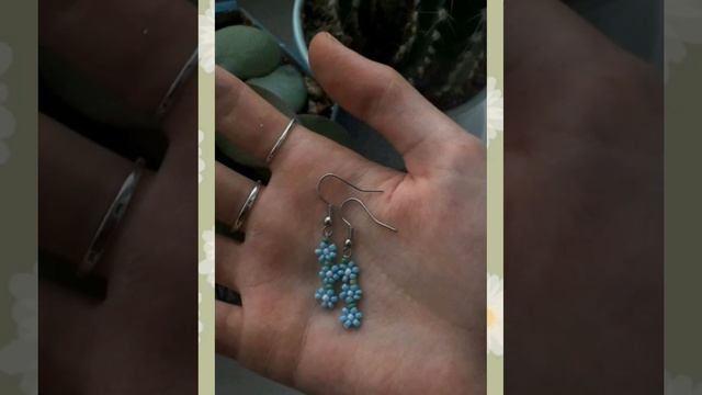 ~Идеи серёжек из бисера~|идеи не мои|что сплести из бисера смотреть онлайн