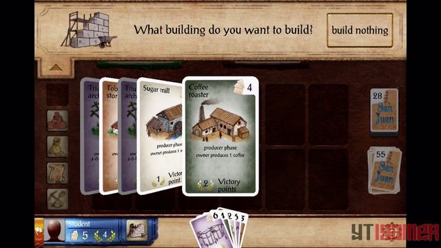 San Juan - Gameplay - iOS Universal - Card Game смотреть онлайн