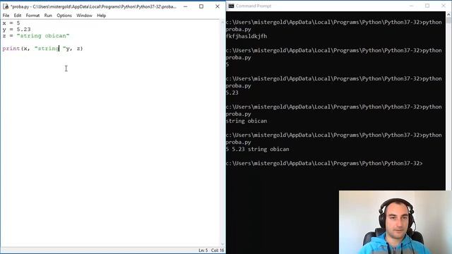 Python Programiranje - 6 - Varijable смотреть онлайн
