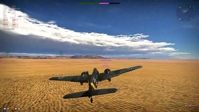 War Thunder - Hs 129 B-3 - A Betting Man смотреть онлайн