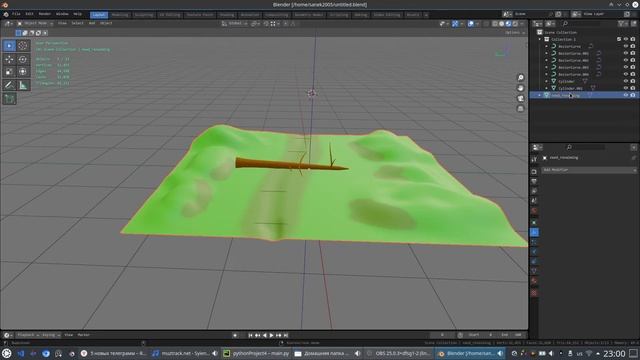 Тест Blender как Python модуль смотреть онлайн