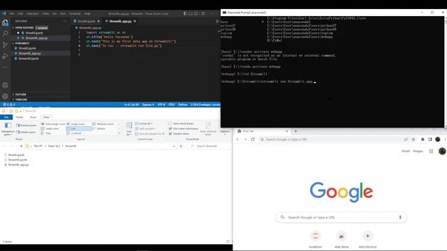 How to locally run Streamlit web app #streamlit #webapp смотреть онлайн