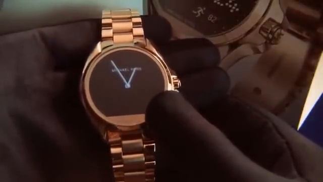 Michael Kors Access Touch Screen Rose Gold Bradshaw Smartwatch MKT5004 Watch Review смотреть онлайн