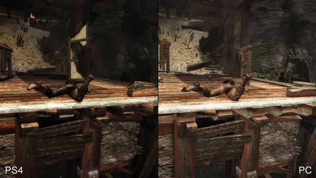 Tomb Raider: PS4 Definitive vs. PC (Ultimate Settings) Comparison смотреть онлайн