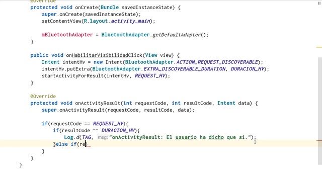 Android Bluetooth Clásico - Habilitación de visibilidad смотреть онлайн