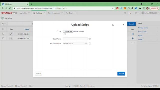 Database Programming - Introduction to Oracle APEX смотреть онлайн