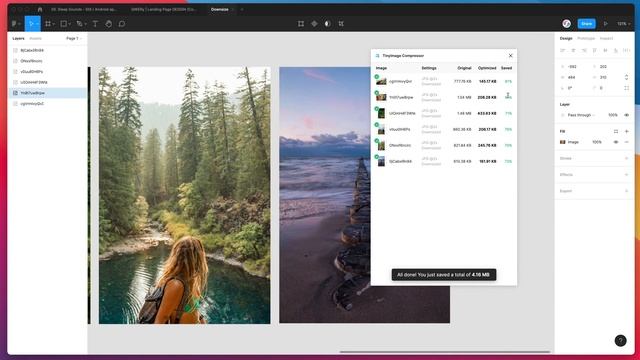 Figma Tutorial: Downsize Figma image fills to their layer size смотреть онлайн