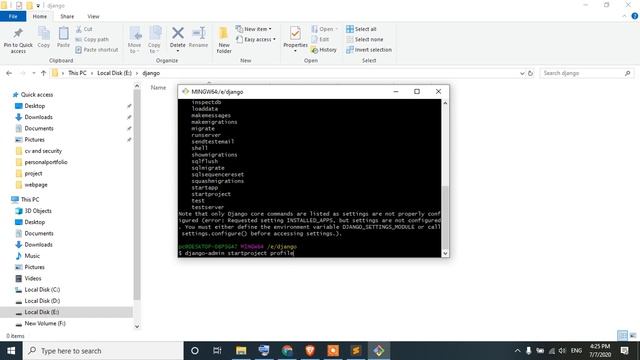 03 Installing fresh project | Django bangla tutorial | django python framework смотреть онлайн