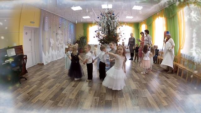 Новогодний утренник в детском саду №7 города Владимира. 2017 год. смотреть онлайн