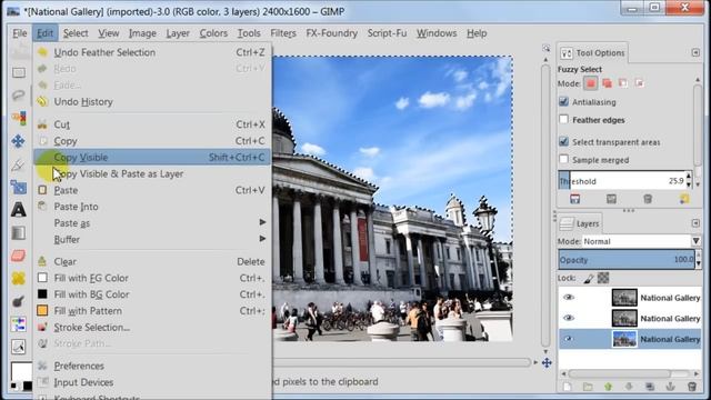 Enhance an image with selective colour in GIMP 2.8 смотреть онлайн