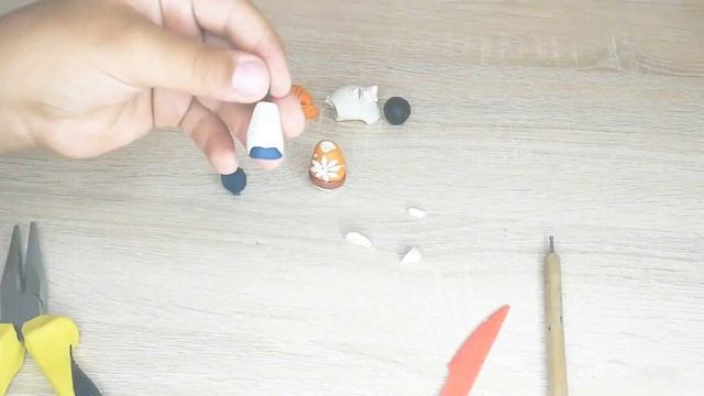 Лепим фигурку Тучки из пластилина. смотреть онлайн