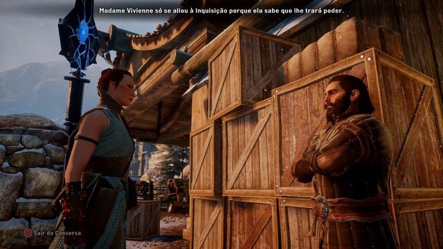Dragon Age: Inquisition - Blackwall admires Vivienne in a way смотреть онлайн