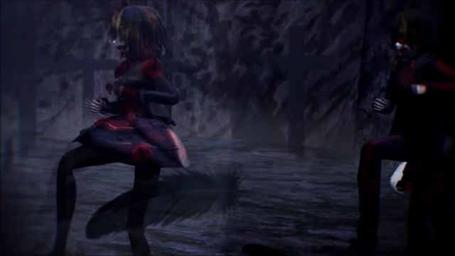 [Happy Halloween MMD] Echo - Gothic Miku & Rin & Len смотреть онлайн