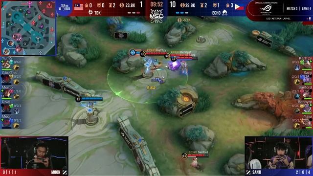 [EN] MSC Knockout Stage Day 2 | ECHO VS TODAK | Game 4 смотреть онлайн