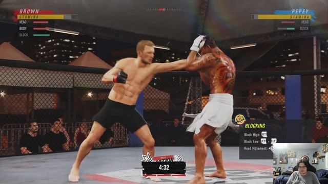 UFC 4 Career Mode Ep 1 Xbox Series X смотреть онлайн