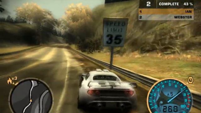 Need For Speed Most Wanted - Webster - State & Warrent смотреть онлайн