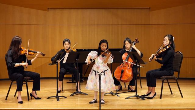 Vivaldi, The Four Seasons, Spring (La Primavera), 1st movement- Freya Chen (6 yrs old) смотреть онлайн