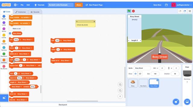 Scratch Lists | How to Use Lists in Scratch 3.0 Example смотреть онлайн