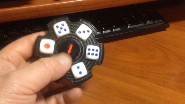 Hand spinner - генератор случайных чисел на 3d принтере смотреть онлайн