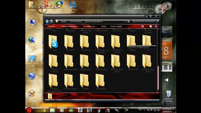 como descargar skins para windows media player windows 7 смотреть онлайн