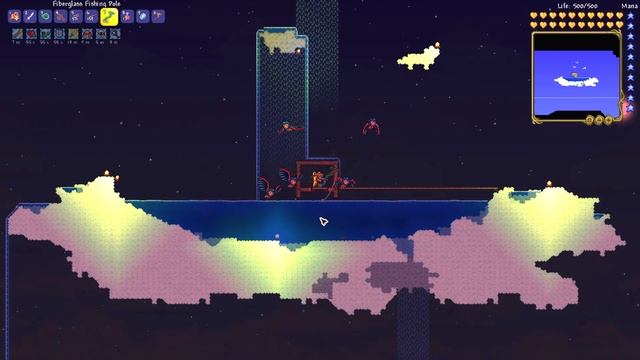 How to fish safely in Sky Lakes - Terraria 1.4 смотреть онлайн