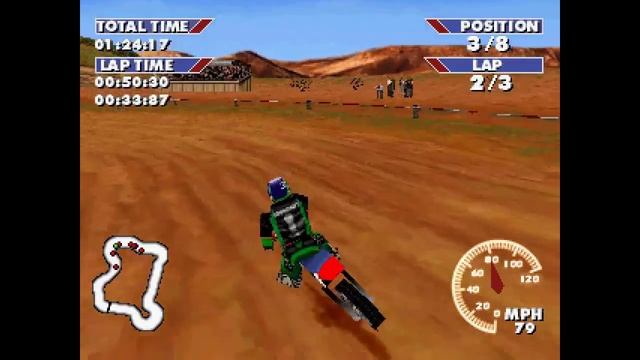Championship Motocross featuring Ricky Carmichael ... (PS1) Gameplay смотреть онлайн