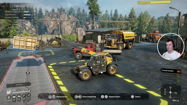 ОБЗОР ТЕХНИКИ ПАТЧА 10.0 Caterpillar 770G и Caterpillar TH357 ➤ SnowRunner смотреть онлайн