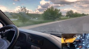 Мерседес Спринтер 1995 года 2.3 дизель максимальная скорость. Разгон Mercedes Benz Sprinter.