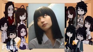 Girl From Nowhere react to Nanno || Gacha club reaction|| no criticism || read desc