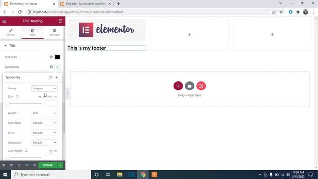 How To Create Custom Header & Footer in WordPress | elementor tutorial смотреть онлайн