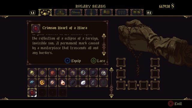 Wounds of Eventide: Hidden Rosary Bead - Crimson Heart of a Miura смотреть онлайн