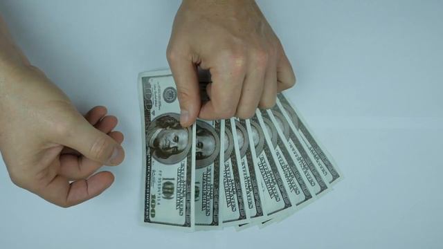 Футаж для видеомонтажа #16. [Деньги, считает деньги, бизнес] смотреть онлайн