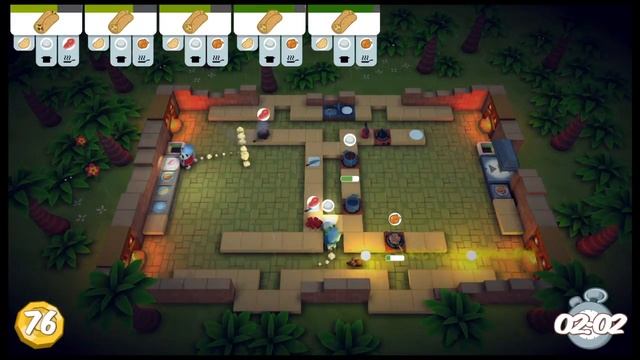 【Overcooked The Lost Morsel】Level 1-4 смотреть онлайн