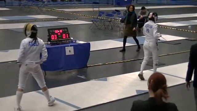 ND MCC Lady Epee Gold Match, Bout 5/9, ND Nicole Ameli vs OSU Katarzyna Dabrowa 030313 смотреть онлайн