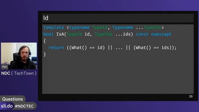 Inside a static analyser: type system - Yuri Minaev - NDC TechTown 2021 смотреть онлайн