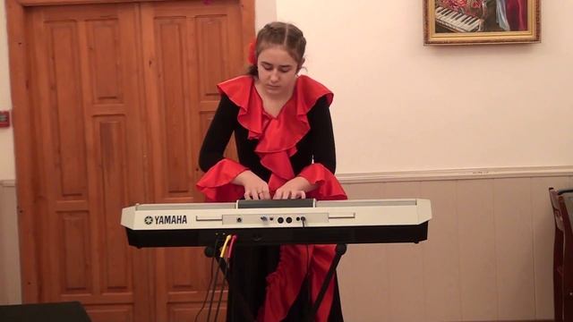 Чайковский. Испанский танец. исполняет Андриевская А. смотреть онлайн