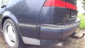 Заброшенный SAAB 9000. СААБ