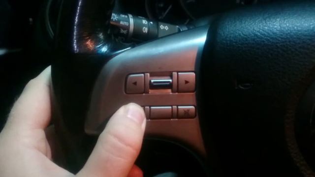 Mazda 6. Настройка часов без штатного ГУ. смотреть онлайн