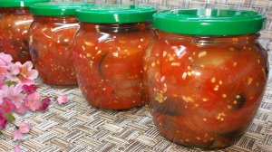 Просто попробуйте и вы так будете делать всегда! Вкуснейшие баклажаны на зиму. Простой рецепт