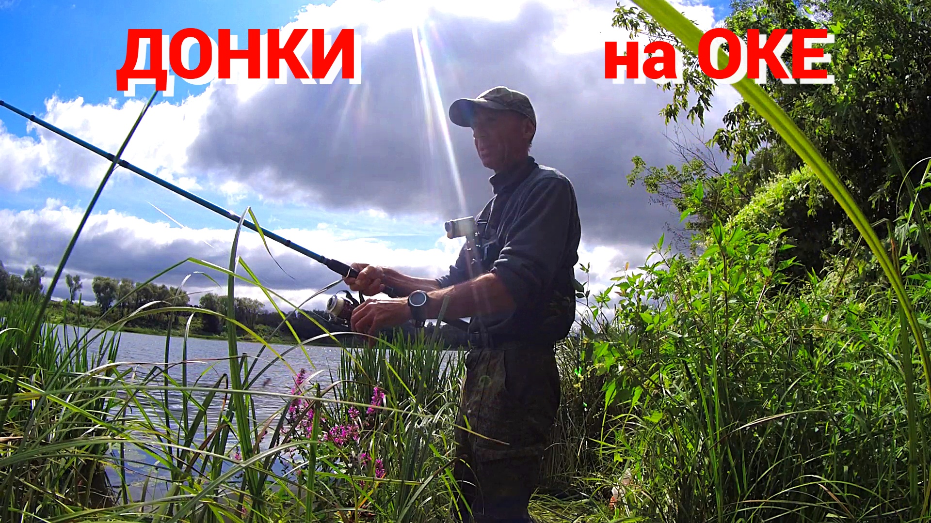 САЛО выручает, а на ГОРОХ загибает. Рыбалка на Оке на донки с салом, на горох и пшеницу. смотреть онлайн