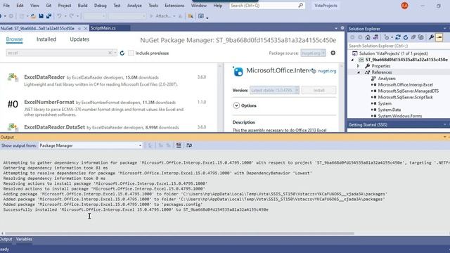 31 How to delete a row from Excel file using SSIS | How to delete a row from Excel file using C# смотреть онлайн