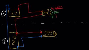 Подключение двух аккумуляторов в систему с инвертором.