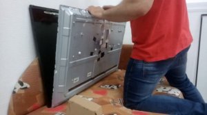 Замена подсветки матрицы телевизора TELEFUNKEN TF-LED43S27T2