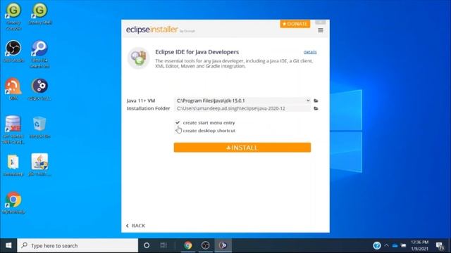 How To Install Eclipse On Windows 10 | Eclipse Kaise Install Kare | Java Tutorial For Beginners |C. смотреть онлайн