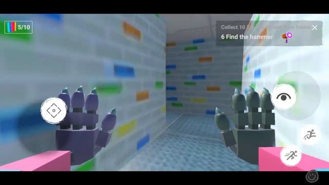 Red monster BOXY BOO Playtime chasing game in abandoned toy factory, gameplay + link download! смотреть онлайн