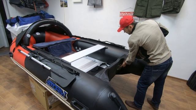 ?️Лодка ПВХ Stormline Adventure Extra 360 Полностью бронированное дно, алюминиевый пол