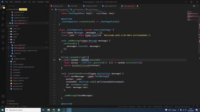 Flyer Chat - Easy Chat UI ( Can be connect with firebase) смотреть онлайн