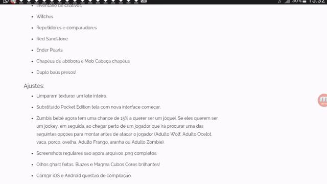 Change log do mcpe 0.14-ender perl comfirmada смотреть онлайн